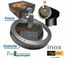 Tigex inox 150 - Øint.150mm 10-35 Pa - pour cheminée jusqu´au Ø200mm haut. 15m et 100kw