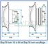 Bouche Autoréglable Bap´SI Twin double débit - Raccordement sans Fût - Débit  30m³/h