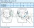 Bouche Autoréglable Bap´SI double débit - Avec cordelette - Raccordement sans Fût - Double débit 20/75 ou 30/90m³/h (réglable)