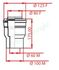 Adaptateur Concentrique PPs / Galva pour Tubage d´appreils Gaz/Fioul Condensation