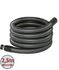 Rallonge tuyau flexible d´aspiration centralisée Øint/ext 35/42 mm longueur 2.5 mètres (+ raccord prise et femelle)