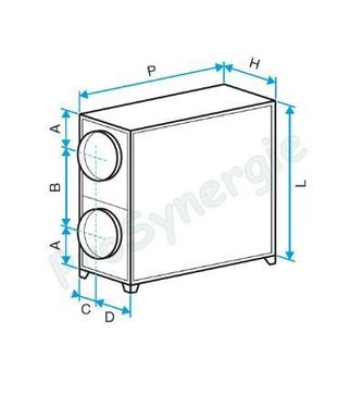 Centrale Double Flux DFS T  8000