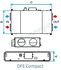 Centrale Double Flux DFE Compact 1000