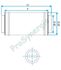 OCTA à baffle - Piège à son cylindrique passif Galva - Ventilation et conduit d´air