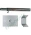 PST - Pied support terrasse hauteur réglable avec platine pour le supportage des tuyau de ventilation