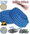 Kit Gaine PEHD Ø75mm - 2x 50m + 20 joints + 40 colliers + mètre pliant offert