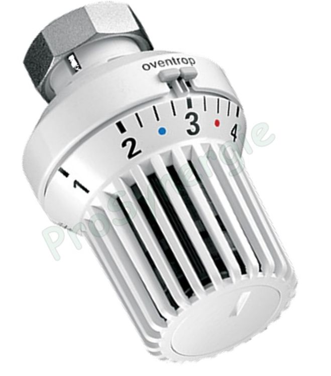 Tête Thermostatique UNI XH et XHT (Filetage 30 x 1.5) ou XD (à griffes type Danfoss) - Couleur Blanc ou Transparent