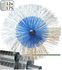 Brosse combinée pour entretien réseau ventilation Ø 150 et Ø 350 mm (12 x 175)