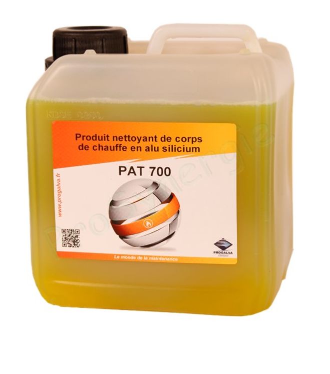 PAT 700 - Nettoyage corps de chauffe Aluminium Silicium - Bidon de 20L