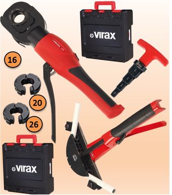Kit outillage sertissage Multicouche VIRAX Viper I10 et Cintreuse
