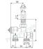 Robinet thermostatisable (monotube) à plongeur vertical avec arrêt - Ø M 1/2´´ (DN 15) - eurocône M 3/4´´