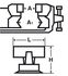 Etau à mors parallèles avec serre-tube - Virax
