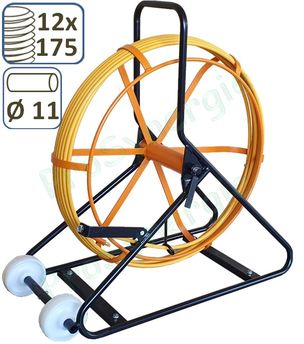 FLEXONET 20/11 - 20 m - Enrouleur et Fibre de ramonage Ø 11 mm
