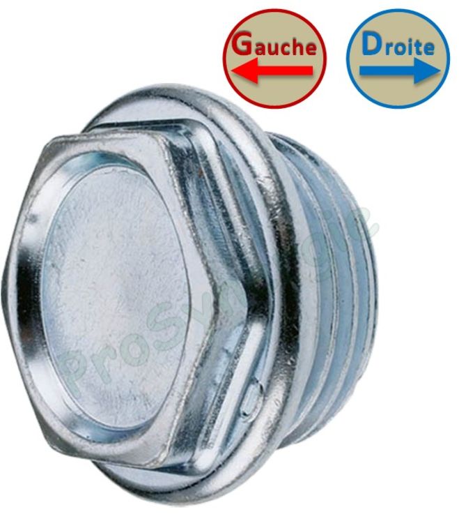 Bouchon radiateur M Gauche Ø 1´´ (26/34) - Ø Collerette 48 mm