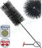 Goupillon Brosse - Fil Soie Noire 0,1 - Ø 50 mm - Lg garnissage 100 - Fil de tige 2 - Lg de tige 40 cm