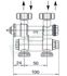 Robinet thermostatisable orientable (monotube/bitube) multiblock TF - eurocône Ø M 3/4´´ (+ pastilles)