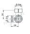 Robinet thermostatisable équerre (monotube/bitube) multiblock T - eurocône Ø M 3/4´´ (+ pastilles)