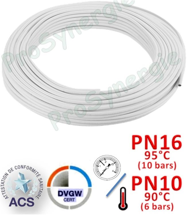 Couronne de Tube Multicouche Copipe PN16 HS (PE-Xc/Alu/PE-Xb) ou PN10 HSC (PE-RT/Alu/PE-RT)