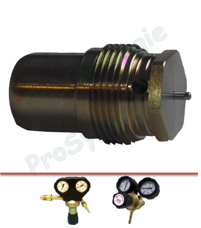 Boîte à clapet pour détendeur Jetcontrol Gaz neutres (Argon, CO2, Azote, etc)