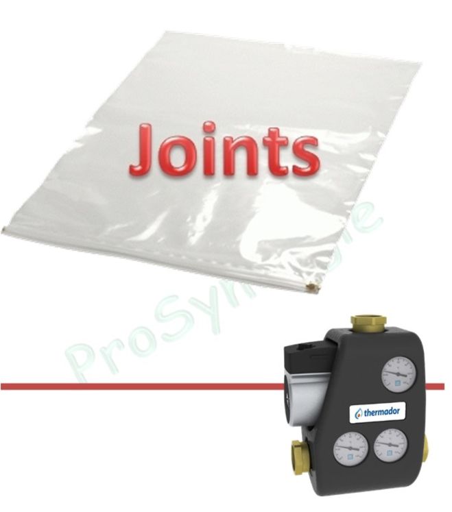 Pochette de 2 joints caoutchouc Øint./ext./ép. 40x27x2mm pour Thermovar Combi