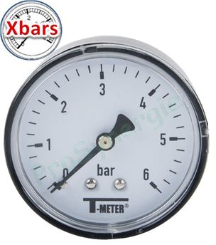 Manomètre à boîtier ABS raccordement axial