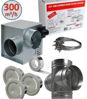 EXTRACTEUR D'AIR CHAUD Taille 250 m3/h