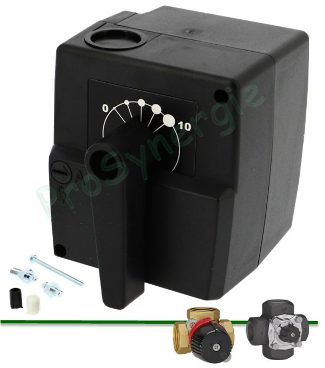 Servomoteur élec. 3 pt - Vanne chauffage - 230 V - Standard - Couple 15 Nm - Ouverture 280 sec - SME 96L