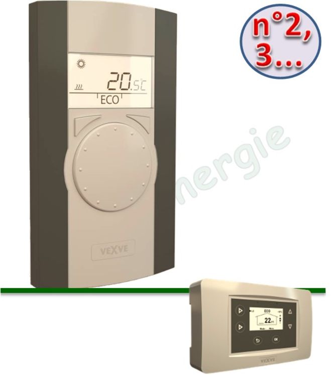 Sonde d´ambiance radio (2ème circuit) pour Régulation chauffage Automix 40