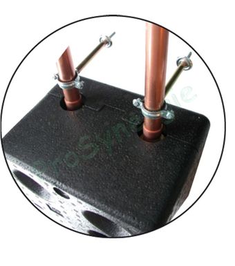 Kit de fixation pour ensemble départ modulaire
