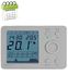 Thermostat programmable filaire pour  installation de chauffage et rafraîchissement/climatisation - Alimentation par pile