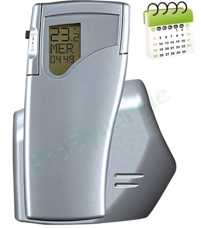 Thermostat d'ambiance numérique programmable hebdomadaire 4 profils chauffage - Filaire CTAREIMHGB