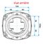 Bouche Autoréglable Bap´SI Twin double débit - Raccordement Ø 125mm - Débit 150m³/h