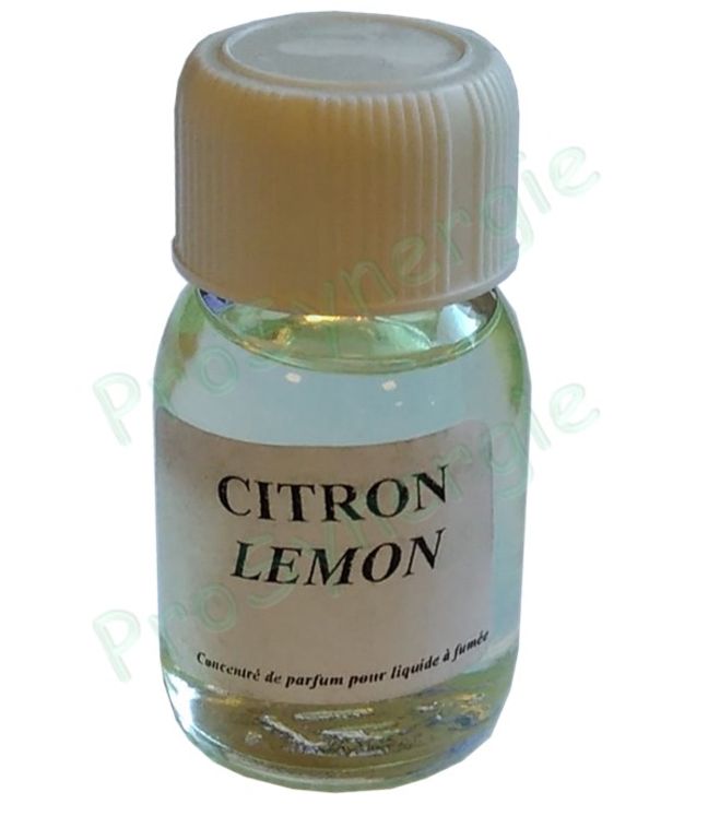 Odeur citron en concentré pour 5 litres de liquide machine à fumée - Flacon de 10 ml