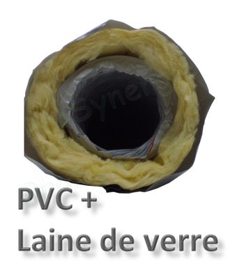 Gaines souples isolées en PVC pour VMC