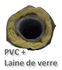 Filet de 6 mètres Gaine VMC souple PVC - Isolée ép 25 ou 50 mm - Ventilation et conduit d´air