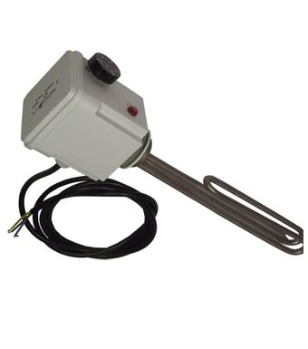 Thermoplongeur pour chauffe-eau Résistance tubulaire  2,0 kW 2000 W thermostat 