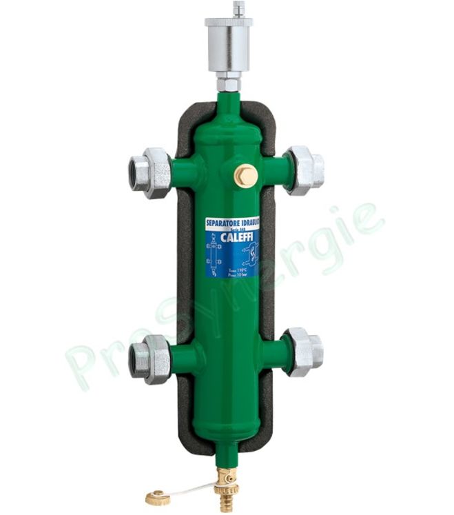 Bouteille de découplage Hydraulique - 1,7L - isolation - Ø 1´´