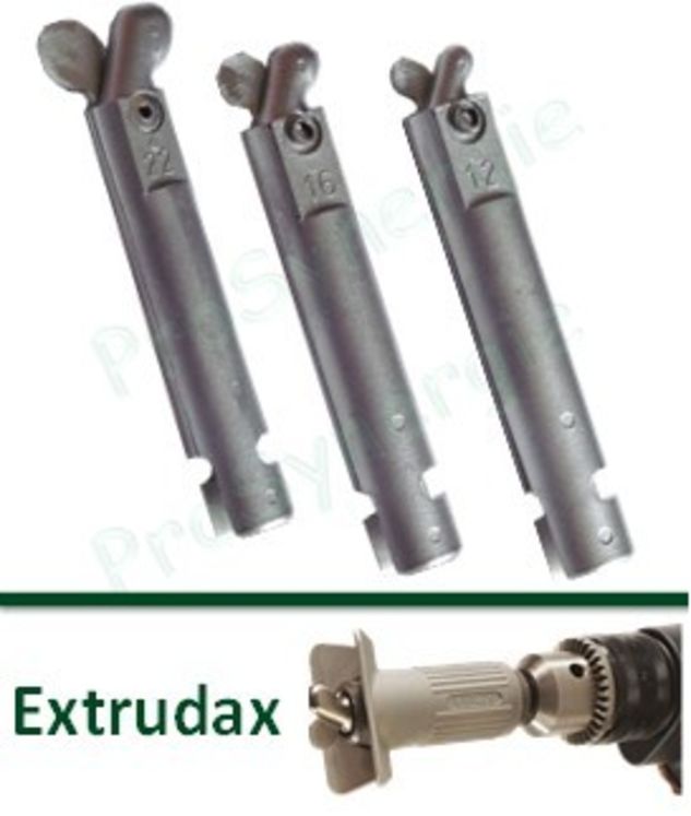 Outils pour piquage Extrudax en mm
