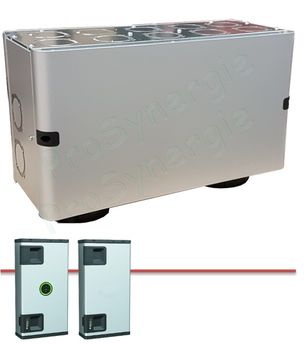 Caisson de répartition InspirAIR® Home SC240 (7 piquages reprise + 7 piquages soufflage)