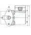 Circulateur chauffage domestique Evostat électronique - Hauteur 120mm - Raccord spécifique à bride ovale - Débit jusqu´à 3.2m3/h