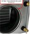Module Batterie d´échange + filtration et appoint chauffage rafraichissement (Air Neuf puits canadien hydraulique) Ø 160 mm - raccord circuit eau ØM 3/8'' (+racc. condensat)