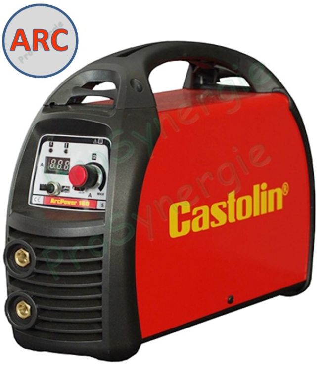 Poste à souder électrique à l´arc - Castolin ArcPower 160 - Courant 20 à 160 A - alim 230V