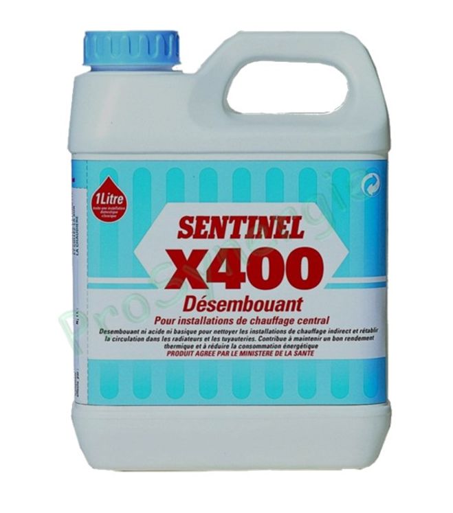 X400 - Désembouant chauffage central - Bidon de 20 litres