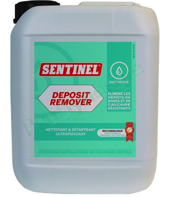 Deposit remover - Nettoyant chauffage central (Oxydes de fer) - Bidon de 5 litres