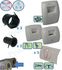 Kit de bouches et accessoires d´extraction hygroréglable et insufflation - T3 / T4 - VMC Double Flux - Réseau souple Type Algaine