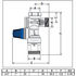 Groupe de sécurité laiton NF siège inox vertical ØF 3/4´´ pour chauffe-eau (vanne + clapet + soupape 7 bars)