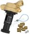 Valve de sécurité anti-siphon à piston ØF3/8´´ (220l/h maxi. 300mbar mini) avec raccords et prise pour manomètre pression
