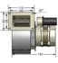 Ventilateur d´air centrifuge 230V 95W pour Brûleur granulé Burnit Pellet et chaudière 90 à 150KW