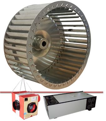 Motoventilateur (moteur + ventilateur) pour DEE FLY MODULO et DEE FLY 90 -  pièce détachée VMC double flux - ALDES