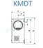 Caisson KMDT Extraction / Insufflation débit jusqu´à 1 200m3/h interrupteur proximité (Opt° isolation M0 25mm, dépressostat...)